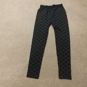 Black and grey seamless legging
